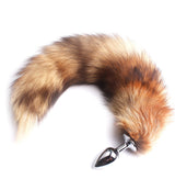 STAINLESS STEEL FOX TAIL 18"-22" inch - Blissful Delirium