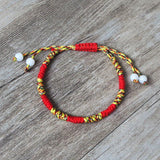 Handmade Tibetan Buddhist Lucky Knots Rope Bracelet - Blissful Delirium