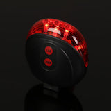 Safety Warning Cycling Tail Light 5 LED + 2 Laser - Blissful Delirium