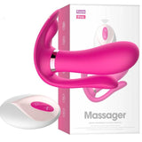 Wearable G-spot Clitoris & Anal Vibrator with Wireless Remote Control - Blissful Delirium