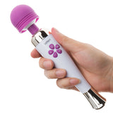 Sexual Wellness - Fantasy Rechargeable 10 Frequency 7 Speed Magic Wand  Powerful Clitoris Stimulator Vibrator - Blissful Delirium
