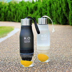 H2O Lemon Water/Fruit Infuser Bottle - Blissful Delirium