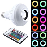 Lumiparty Singing LED Light Bulb E27 with Bluetooth Speaker and Remote Control - Blissful Delirium