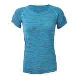 Women Short Sleeve Quick-Dry Breathable Tees Suitable for Yoga, Exercise, Gym, Running - Blissful Delirium