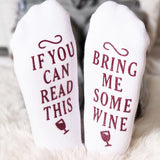 If You Can Read This" Funny Socks - Gift Idea for Women and Men - Blissful Delirium