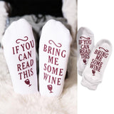 If You Can Read This" Funny Socks - Gift Idea for Women and Men - Blissful Delirium