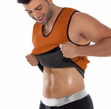 Men's Corset Vest Slimming Body Waist Trainer | Breathable Neoprene | Sleeveless | Comfortable Shapewear - Blissful Delirium