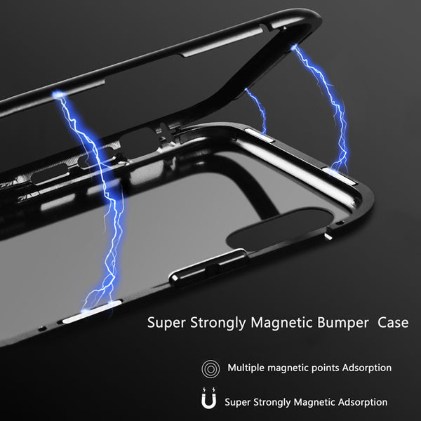 LUXURY MAGNETIC ADSORPTION METAL CASE FOR IPHONE - Blissful Delirium