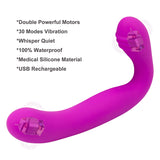Strap On Double Ended Dildos Adult Sex Toys for Woman - Blissful Delirium
