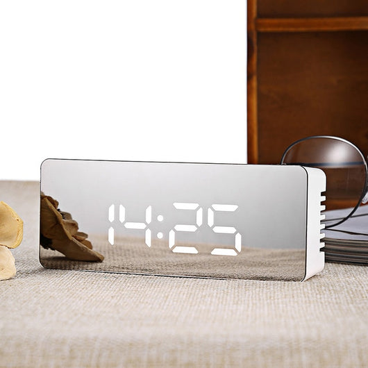 Mirror Digital LED Alarm Clock - Blissful Delirium