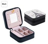 Small Faux Leather Travel Jewelry Box - Blissful Delirium