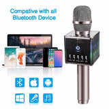 Wireless Bluetooth Karaoke Microphone | Portable Karaoke Machine for iOS and Android | Home Party KTV Outdoor - Blissful Delirium