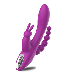 Sexual Wellness - Ultimate 7 Mode Vibrator for Women | Anal Beads Dildo | Rabbit Clitoris Stimulator | G-Spot Vibrators - Blissful Delirium